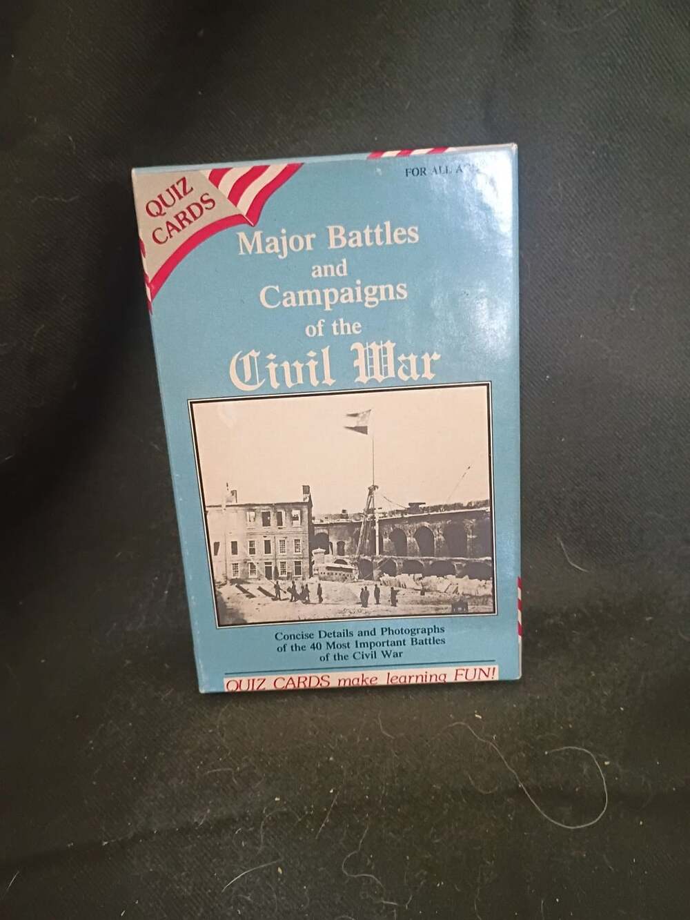 Thomas Publications Major Battles and Campaigns of the Civil War Quiz Cards